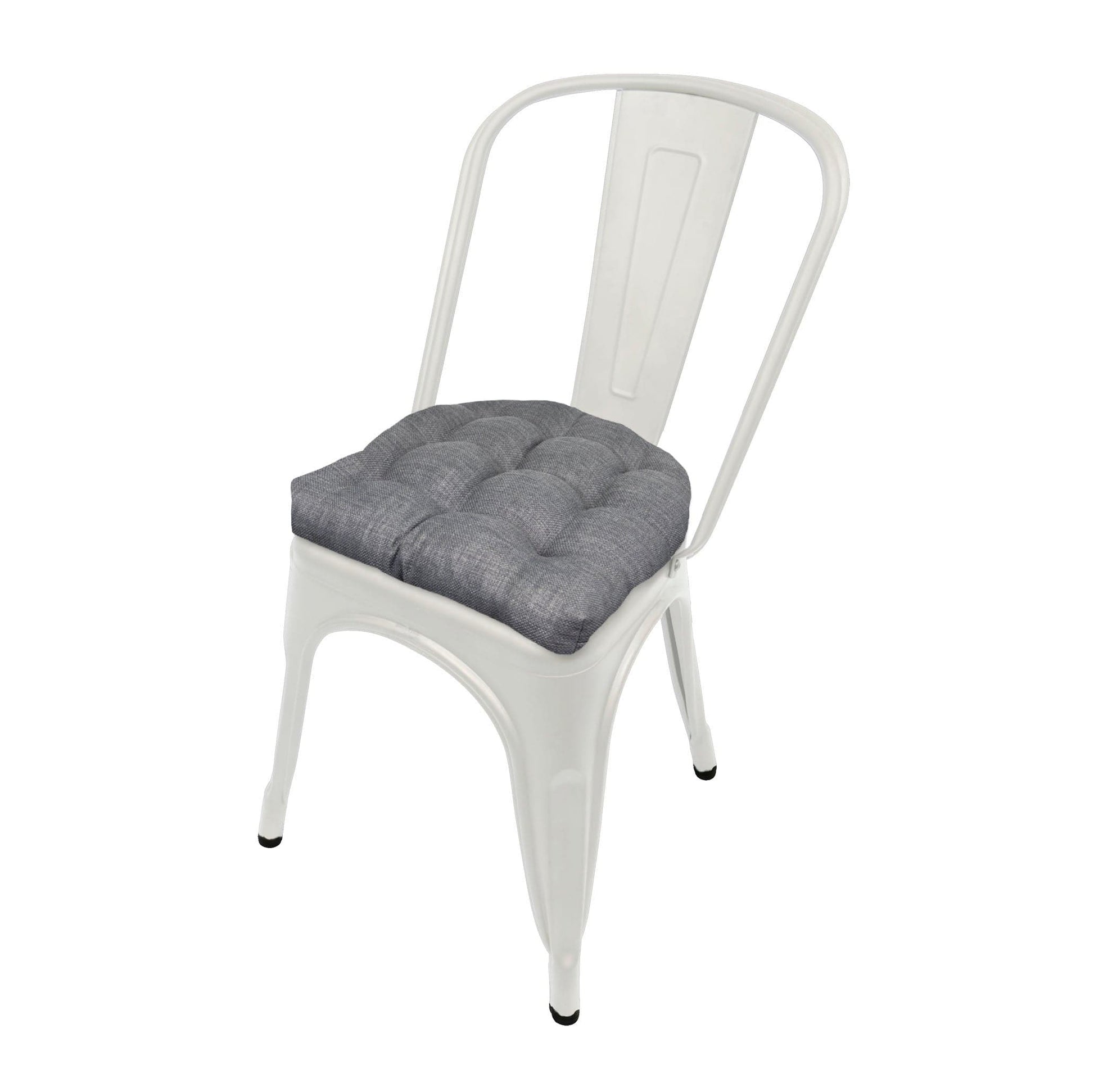 Rave Grey Industrial Tolix Chair Cushion - Barnett Home Decor
