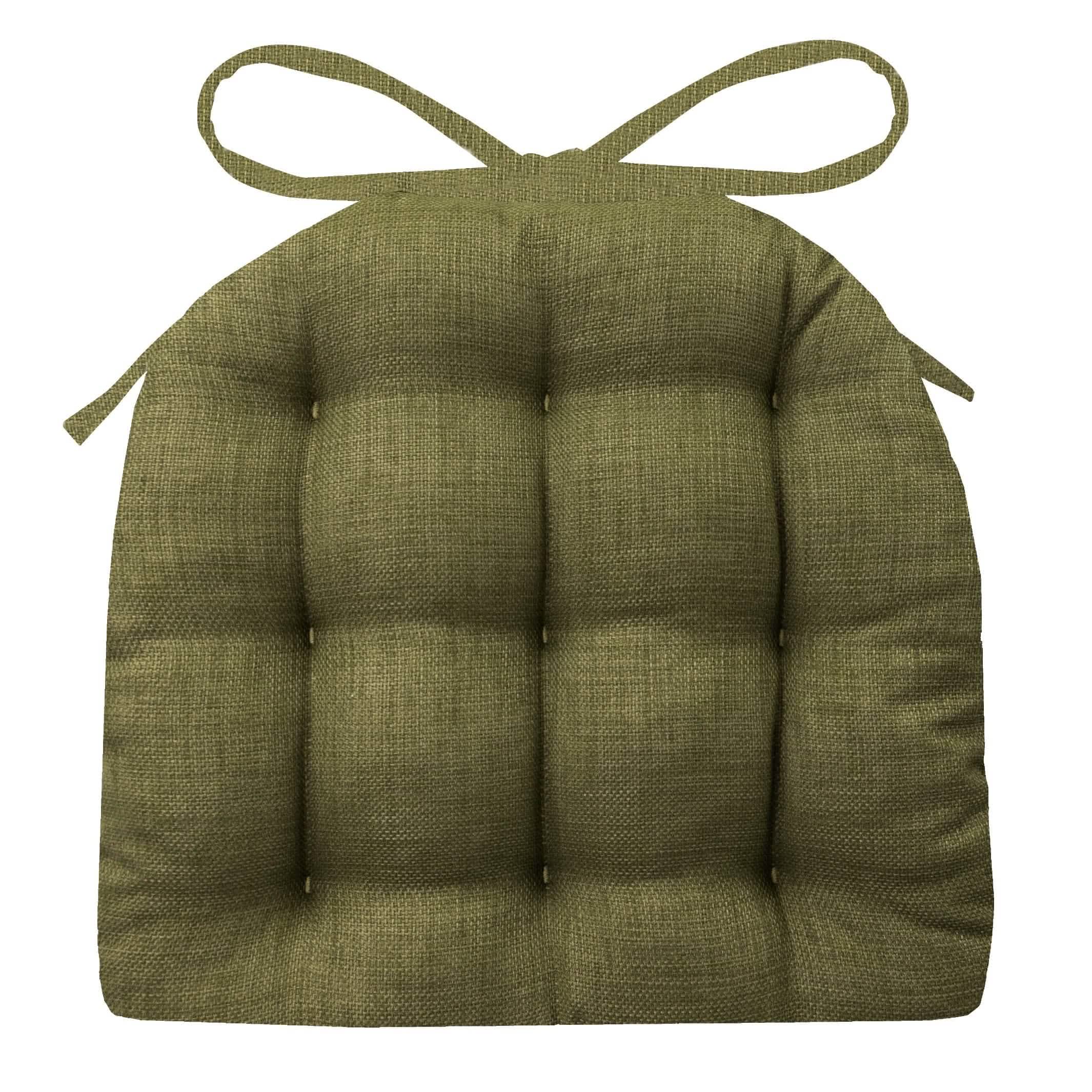 Rave Sage Green Industrial Chair Pad - Latex Foam Fill - Barnett Home Decor