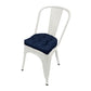 navy blue tolix chair cushions for metal dining chairs - weather resistant fade resist outdoor chair cushions for metal chairs
