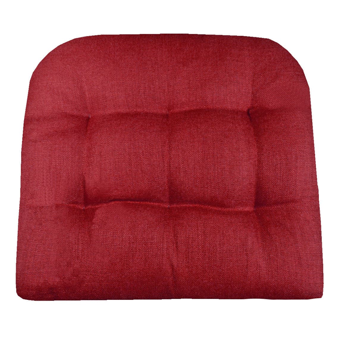Rave Red Indoor / Outdoor Dining Chair Cushion - Barnett Home Decor - Red