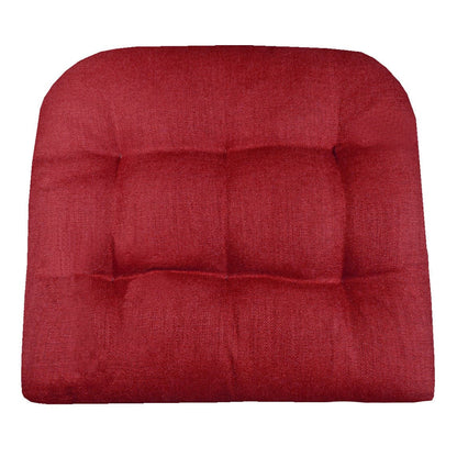 Rave Red Indoor / Outdoor Dining Chair Cushion - Barnett Home Decor - Red