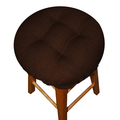 Rave Chocolate Indoor/Outdoor Bar Stool Cushion | Barnett Home Decor | Brown