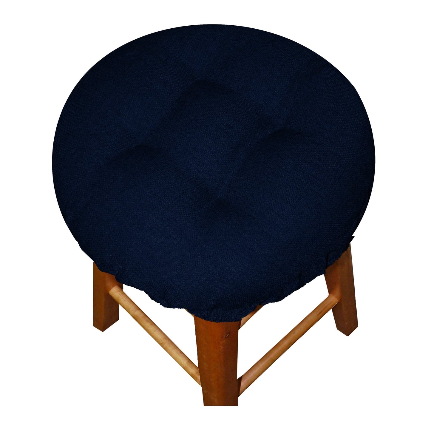 Rave Indigo Blue Indoor/Outdoor Barstool Pad | Barnett Home Decor | Blue