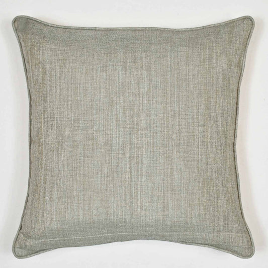 Puff Parchment Feather Throw Pillow with Removable Cover - 20" Square