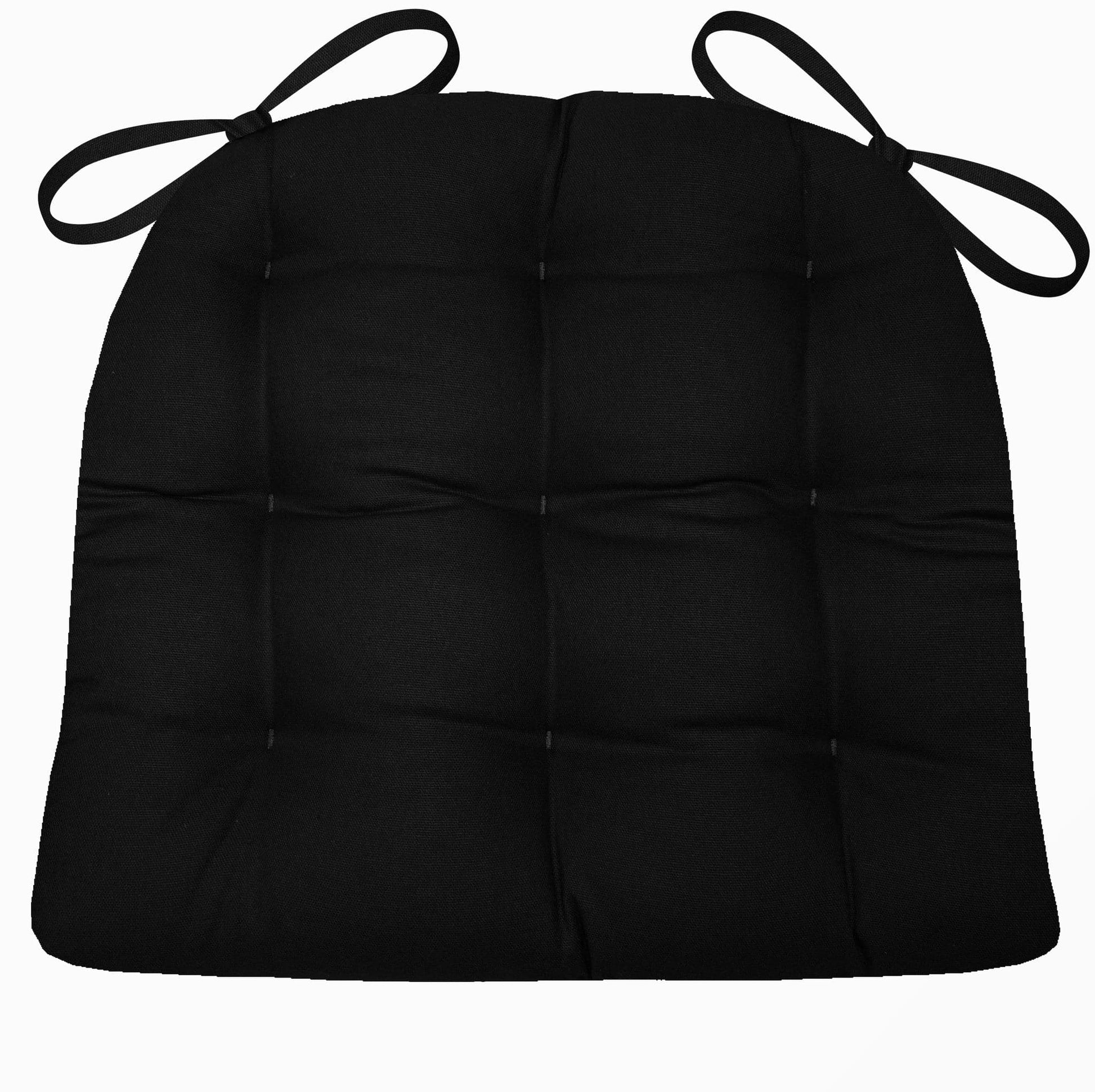 Woodlands Peters Cabin Chair Cushion Reverse to Microsuede Black
