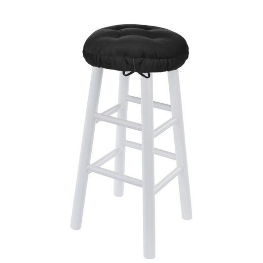 Corduroy Pinwale Slate Blue Bar Stool Cover | Barnett Home Decor | Slate Blue