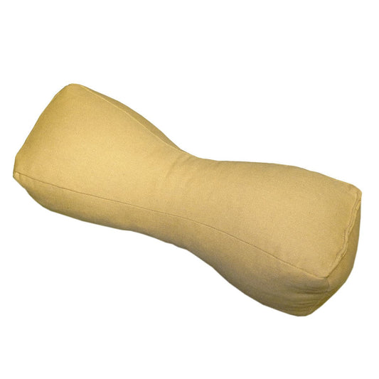 Cotton Duck Travel Buddy Neck Support Pillow Pale Bronze