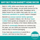Why Buy From Barnett Home Decor? We're a woman-owned, family run business located in Macon, GA producing hand crafted home goods made in USA