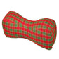 Travel Buddy Neck Support Pillow in Checkers Red & Green