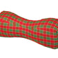 Travel Buddy - Christmas Colors - Bone Shaped Neck Support Pillow