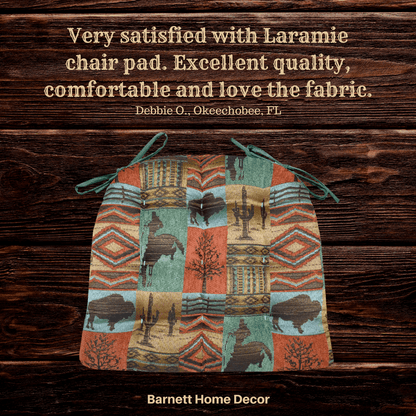 Southwest Laramie Dining Chair Cushion Customer Testimonial