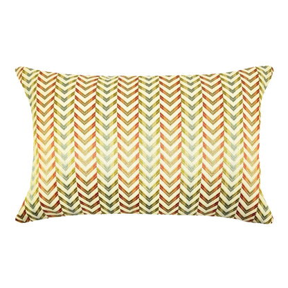 Zig Zag 14" Square Decorative Pillow or Lumbar Pillow