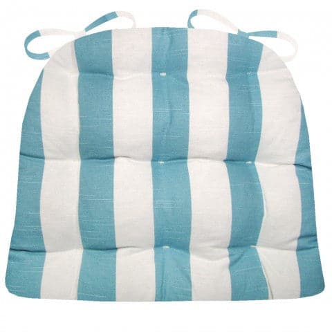 Coastal Stripe Dining Chair Pad