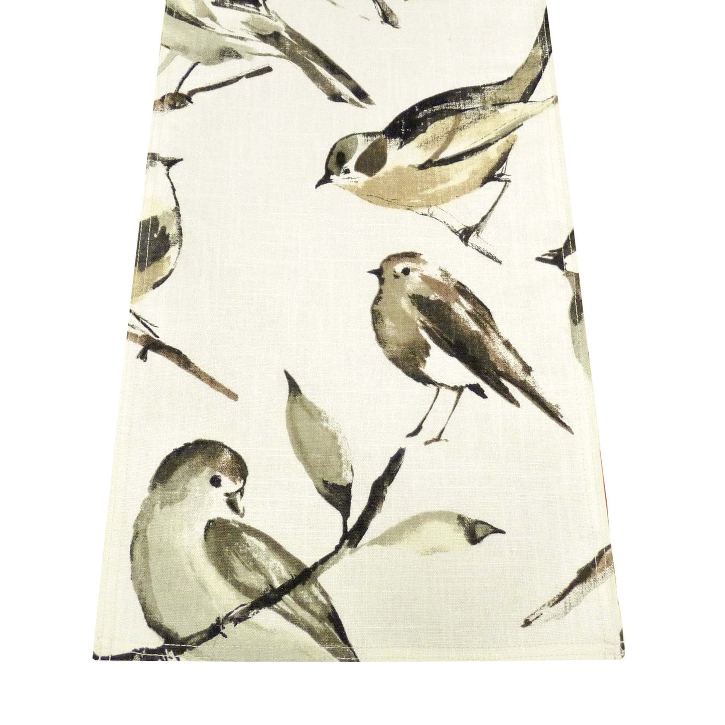 Song Bird Natural Linen Table Linen | Barnett Home Decor