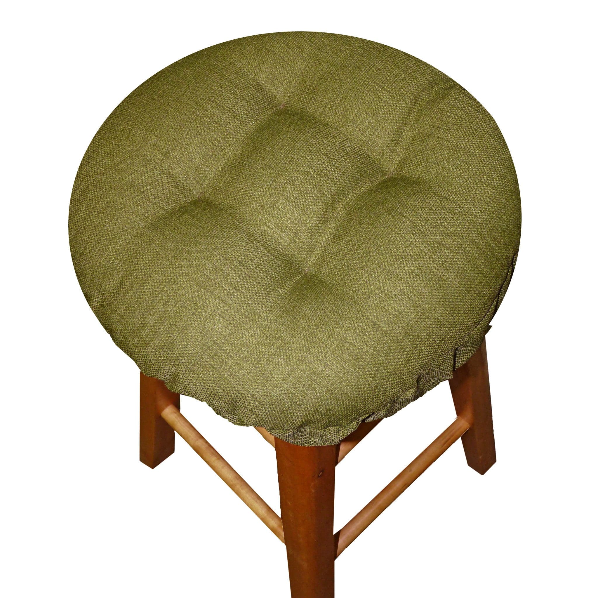 Rave Sage Green Bar Stool Cover with Adjustable Drawstring Yoke