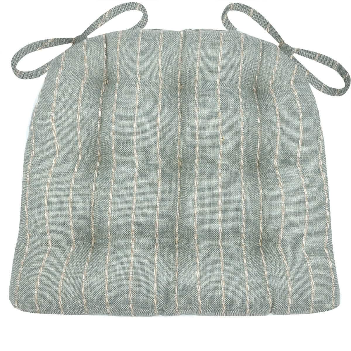 Avante Striped Spa Dining Chair Pads - Barnett Home Décor
