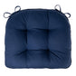 Cotton Duck Extra Thick Navy Blue Dining Chair Cushion - Barnett Home Decor - Navy Blue