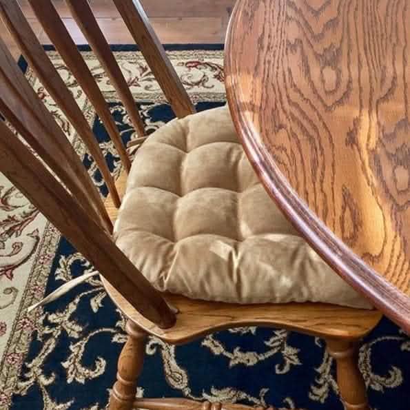 Soft and Neutral  Kitchen Dining Room Chair Cushion Pads