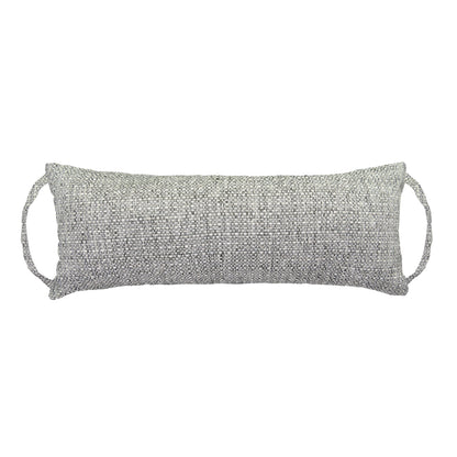 Barnett Home Decor - Brisbane Silver Grey Neck Roll Travel Pillow 