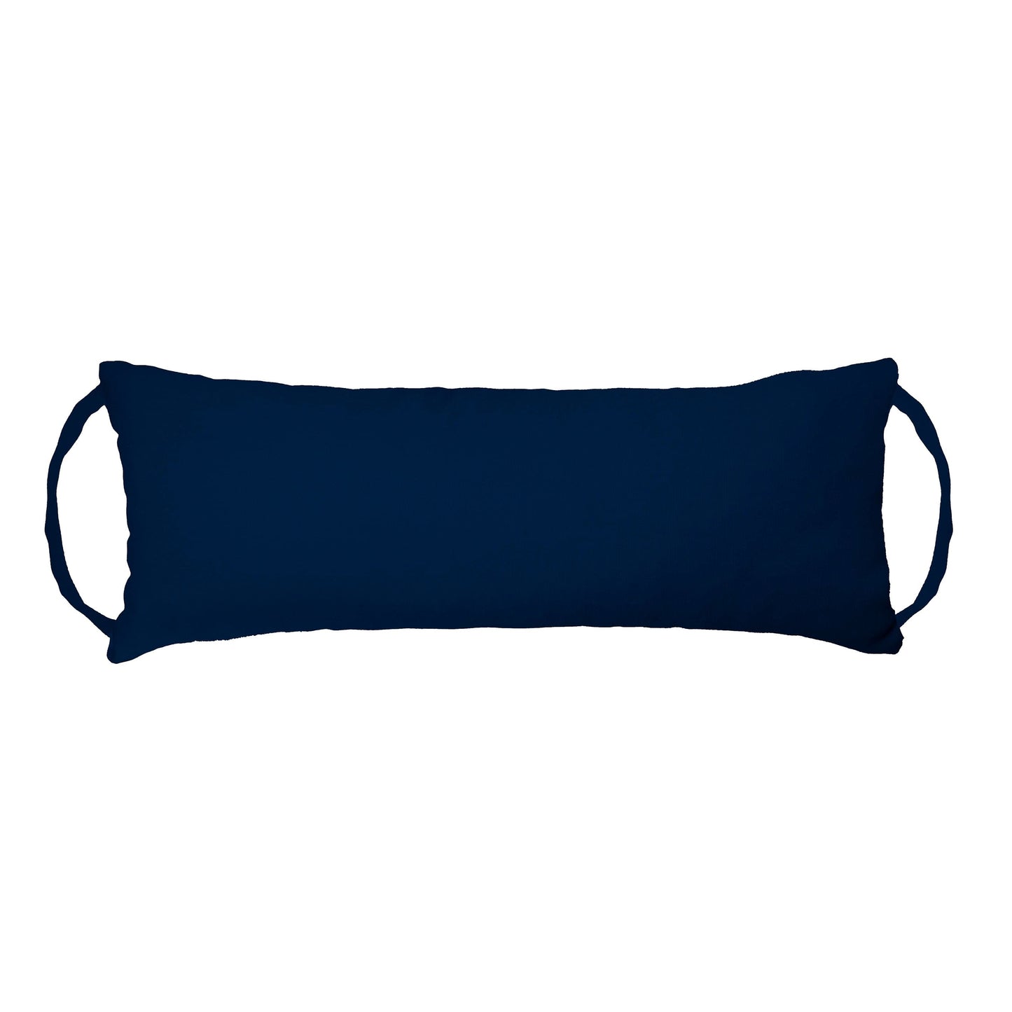 Barnett Home Decor - Cotton duck navy blue travel pillow