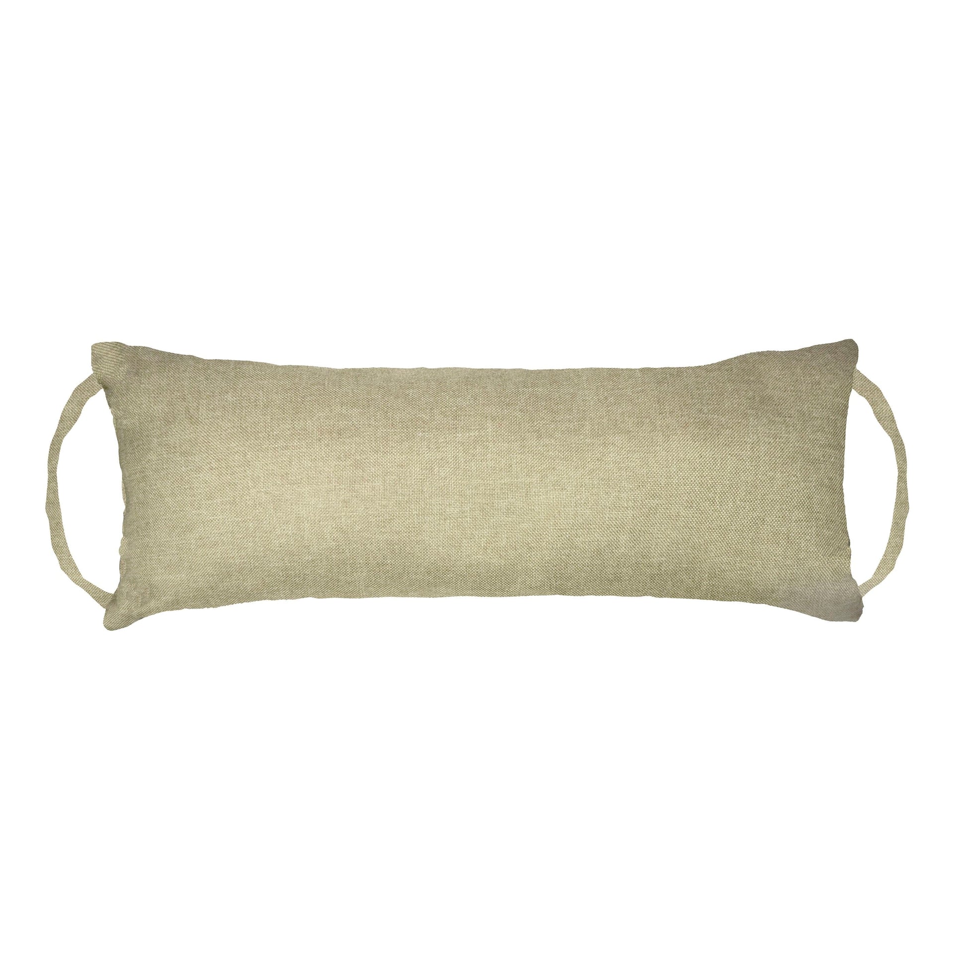 Hayden Beige Travel Pillow | Neck Roll Pillow | Rocker Extender | Barnett Home Decor