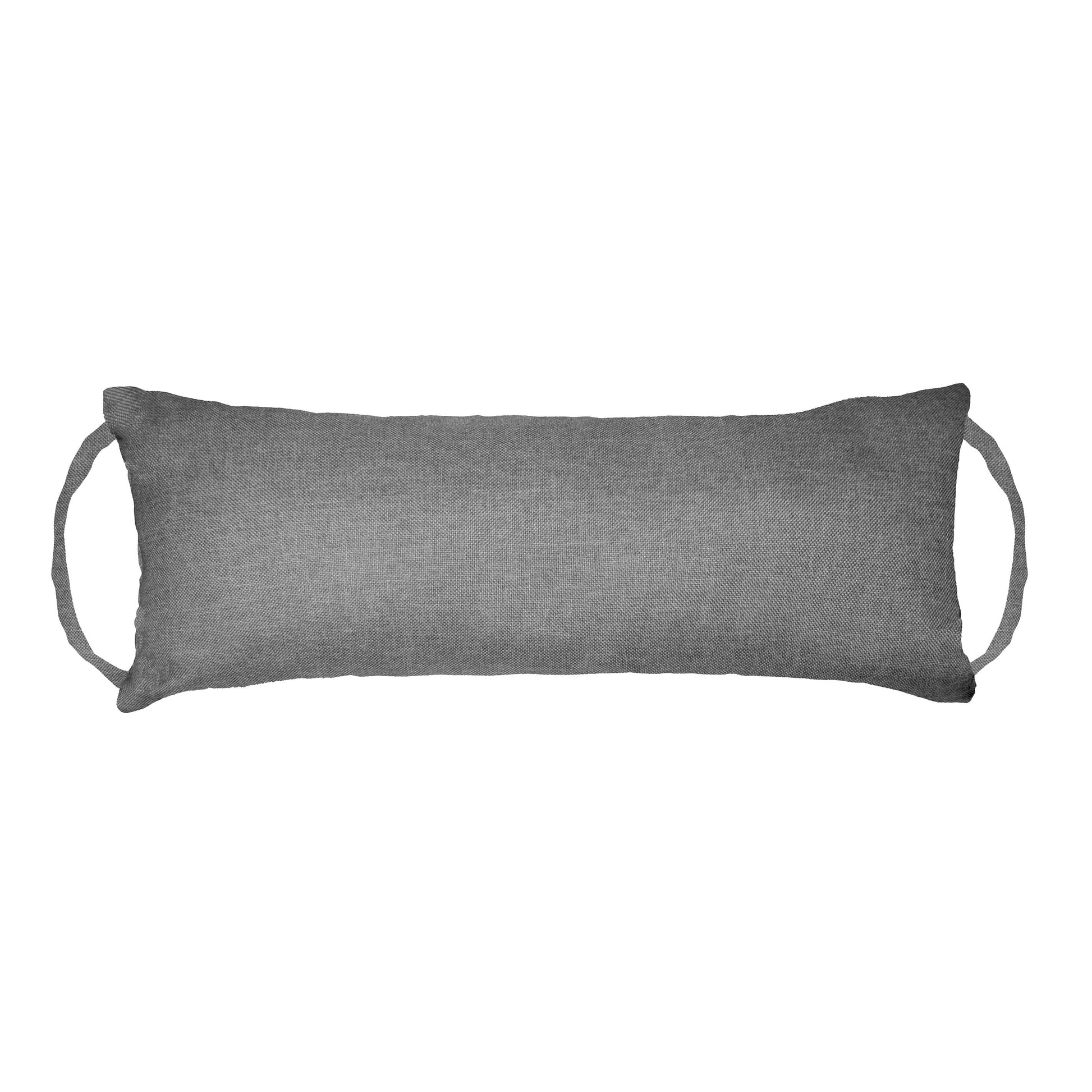 Hayden Grey Travel Pillow | Neck Roll Pillow | Rocker Extender | Barnett Home Decor