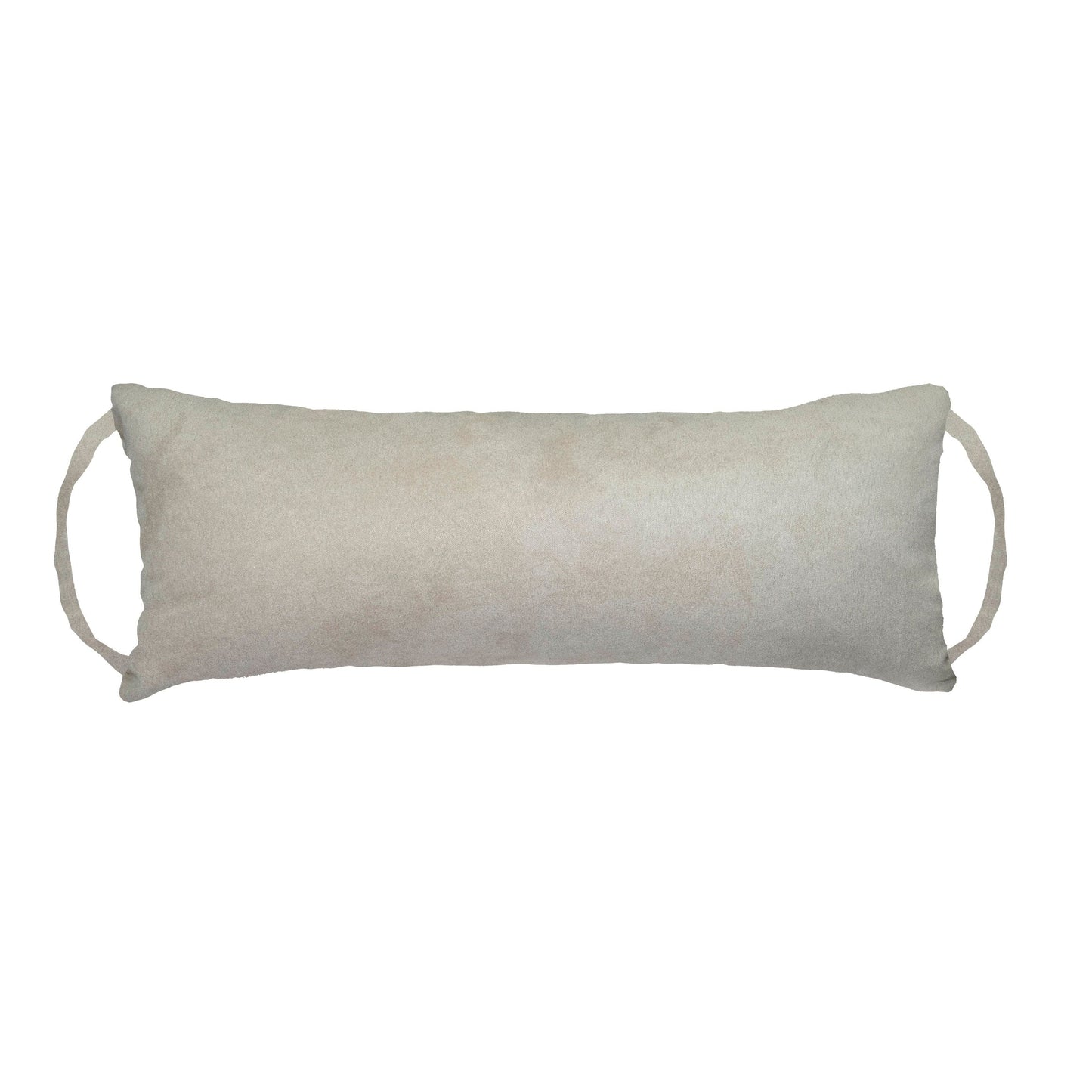 Barnett Home Decor | Natural Travel Pillow | Cream | Neck Roll Pillow | Rocker Extender
