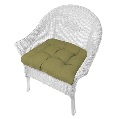 Rave Sage Green Patio Chair Cushions | Wicker Chair Cushions | Adirondack Chair Cushion | Forest Green | Olive