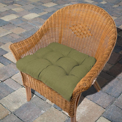 Rave Sage Green Patio Chair Cushions | Wicker Chair Cushions | Adirondack Chair Cushion | Forest Green | Olive