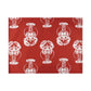 Sea Shore Lobster Red Placemats - Set of 4 - Reversible, Stain Resistant