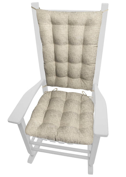 Granite Manchester Rocking Chair Cushions - Barnett Home Decor - Beige