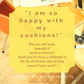 Barnett Home Decor | Cotton Duck Yellow Dining Chair Pad | Customer Testimonial "I'm so happy with my cushions!"
