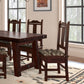 Rustic Woodlands Bark Brown Dining Chair Cushions- Barnett Home Décor