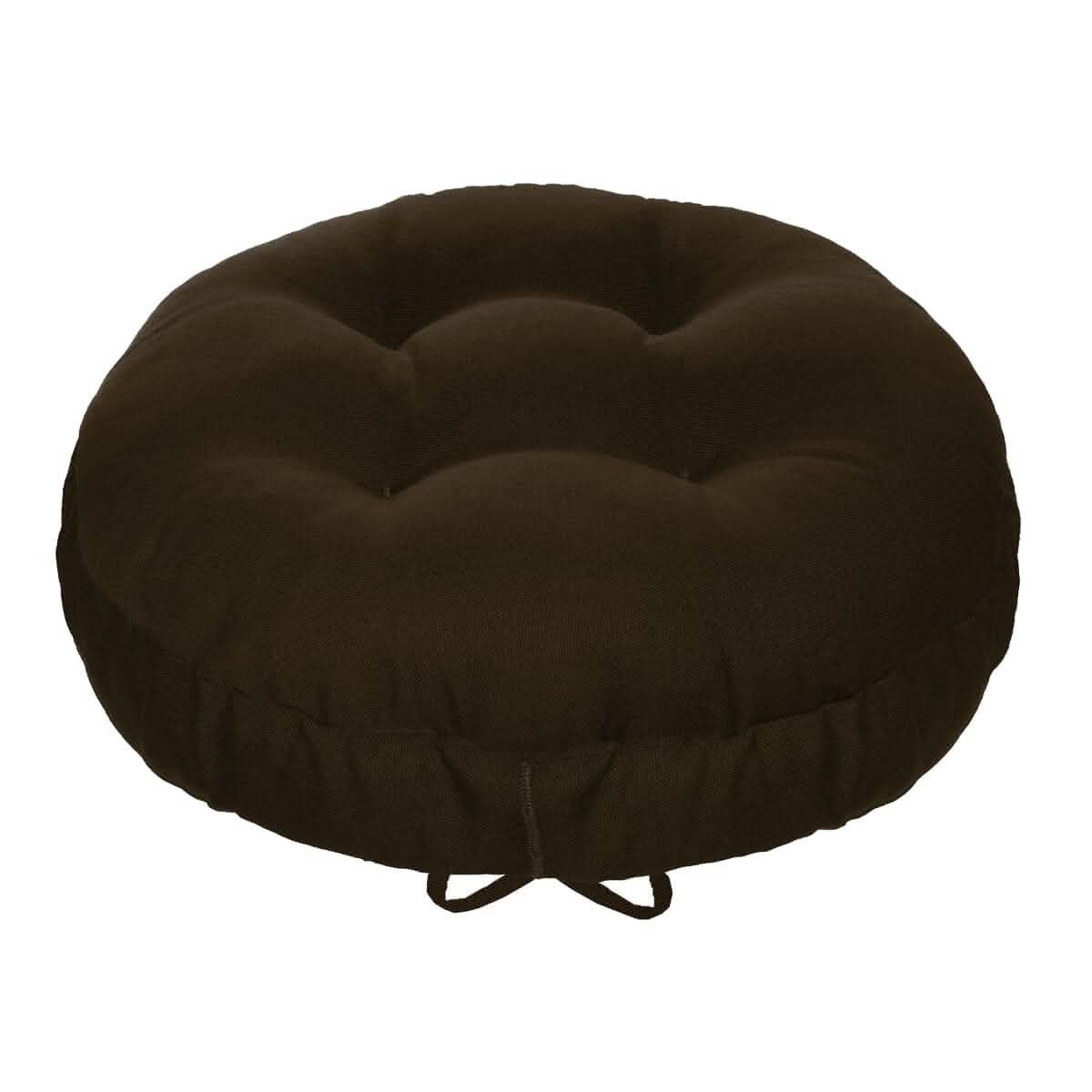 Cotton Duck Brown Barstool Cover | Barnett Home Decor | Brown