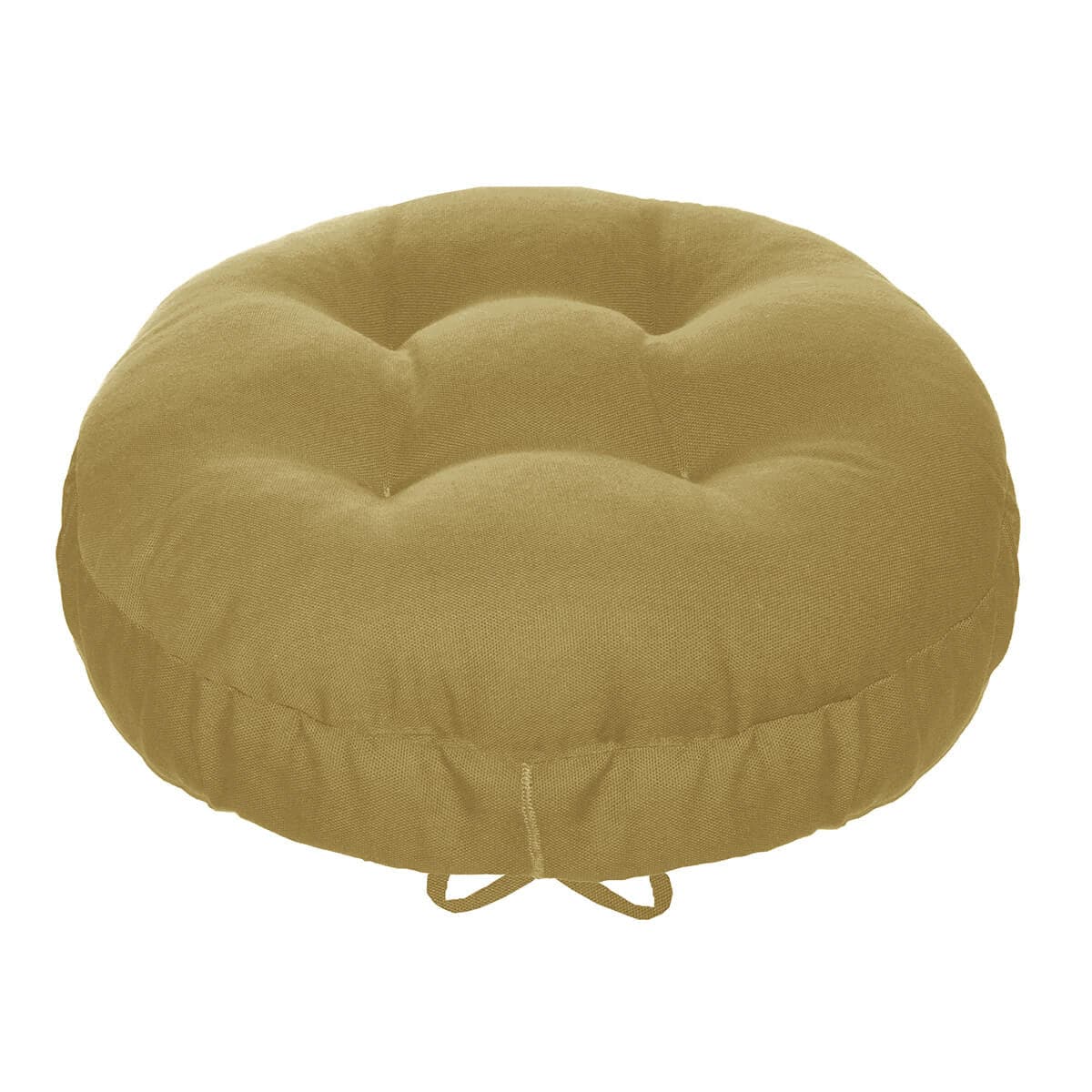 Cotton Duck Pale Bronze Barstool Cushion | Barnett Home Decor | Pale Bronze