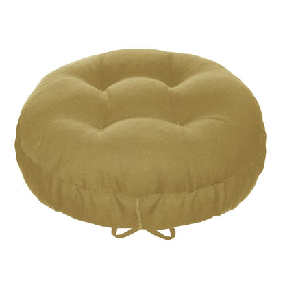 Cotton Duck Pale Bronze Barstool Cushion | Barnett Home Decor | Pale Bronze