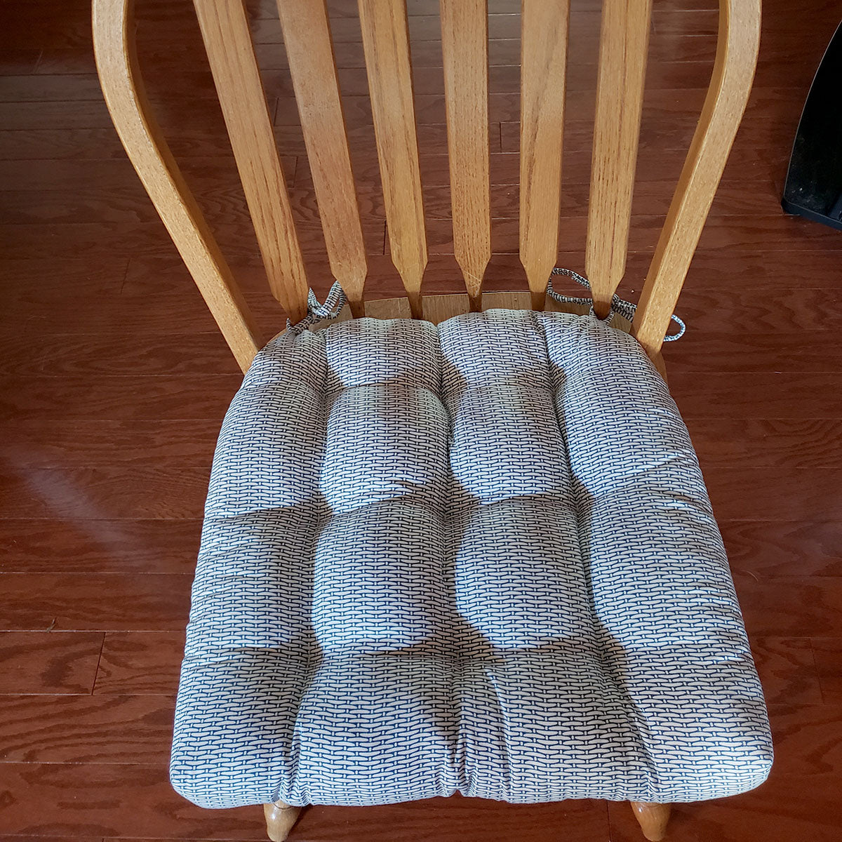 navy dining room chair cushions on windsor chair