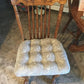 Benson Grey Dining Chair Cushions | Barnett Home Decor | Gray & White