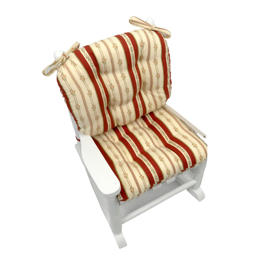 Child Rocking Chair Cushions -  Brodie Floral  - Machine Washable