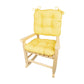 Barnett Home Decor Cotton Duck Yellow Child Rocking Chair Cushion