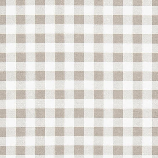 Classic Check Taupe Swatch | Barnett Home Decor | Taupe 