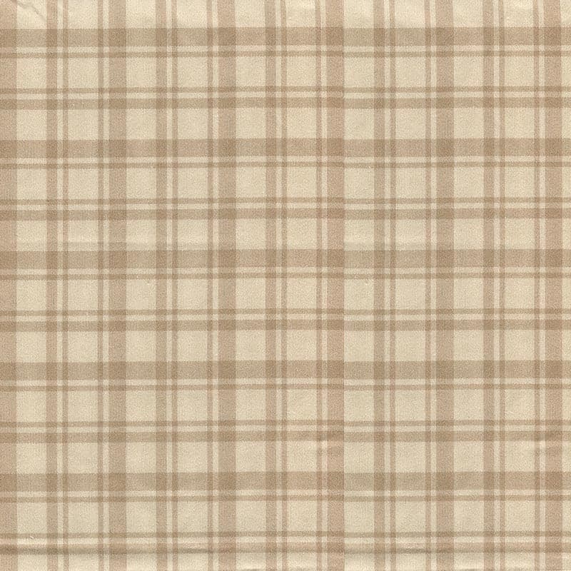 36 Montgomery Plaid Natural 24 Swatch