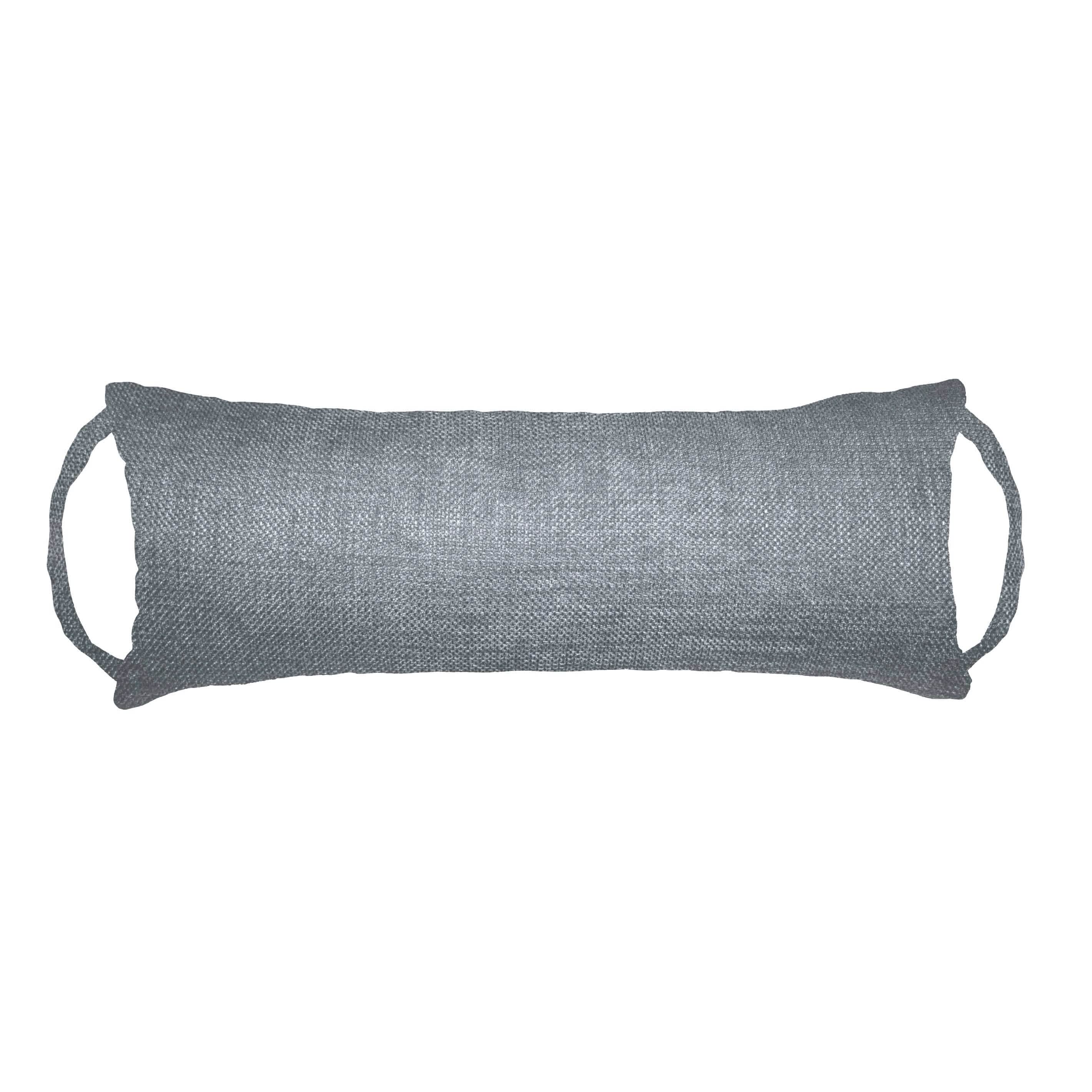 Rave Grey Travel Pillow | Neck Roll Pillow | Barnett Home Decor