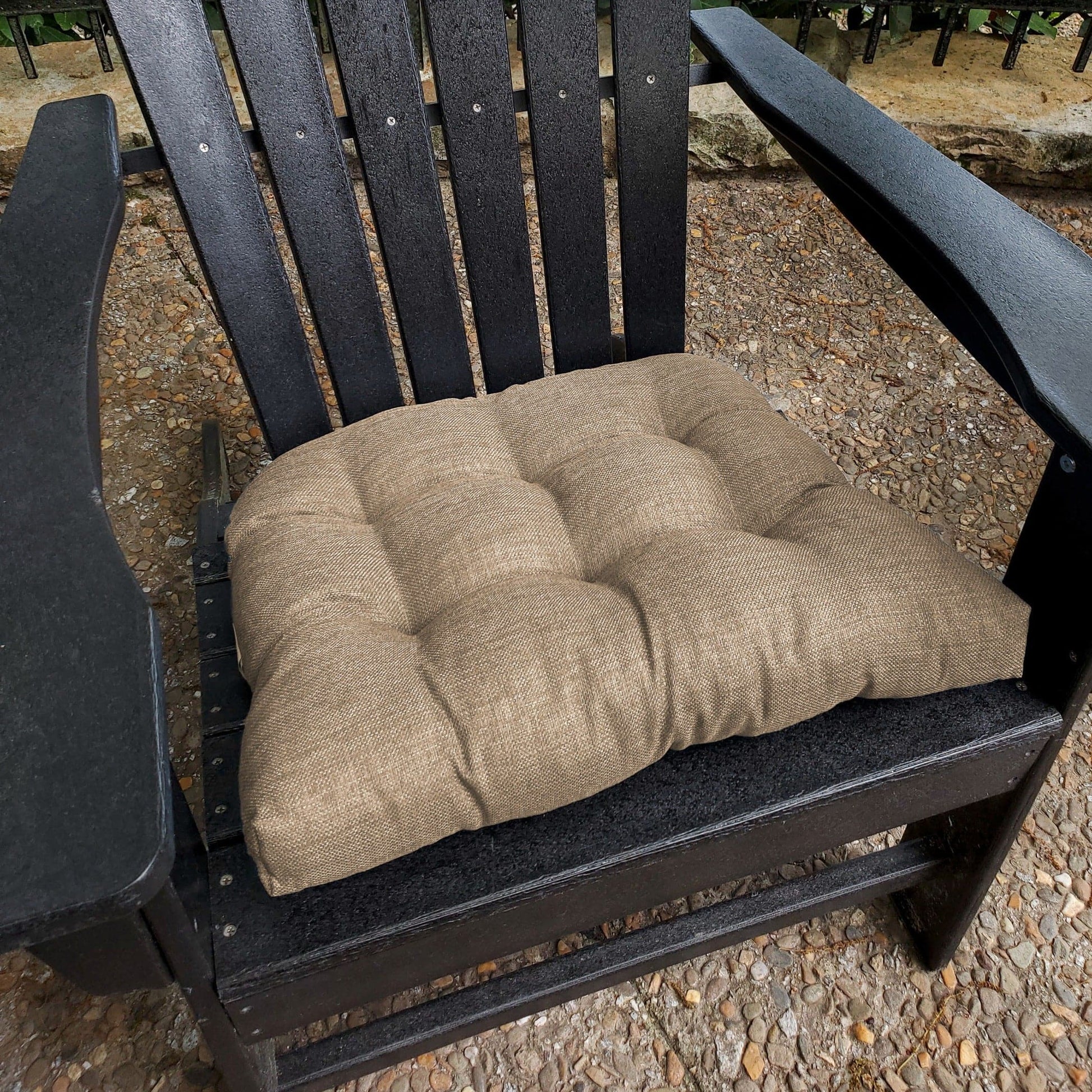 Rave Beige Dining Chair Cushions- Barnett Home Décor