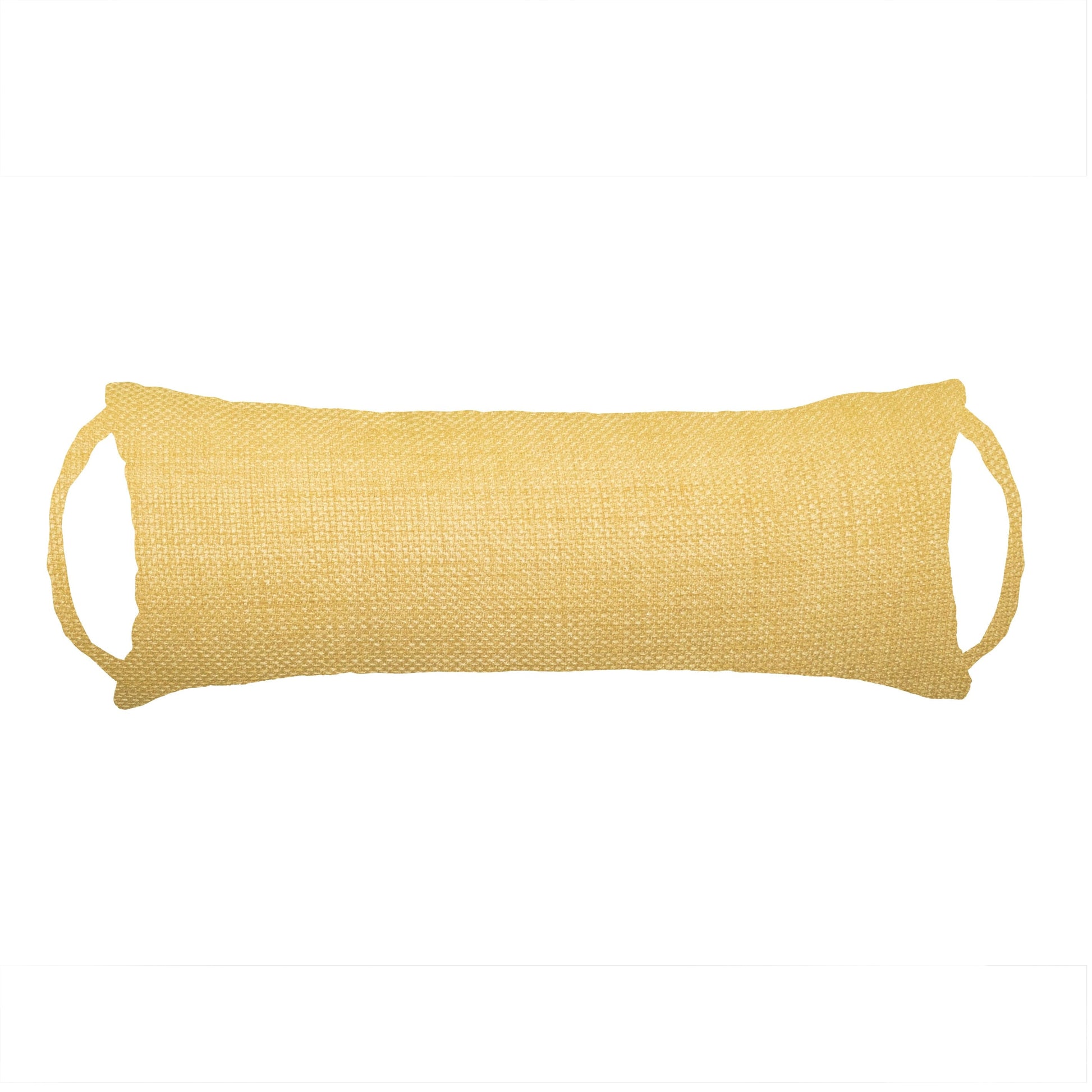 Rave Yellow Gold Travel Pillow | Barnett Home Decor | Neck Roll Pillow