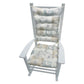 Gulls Point Rocking Chair Cushions - Barnett Home Decor - Beige, Grey, & White  - Coastal - Oceanic