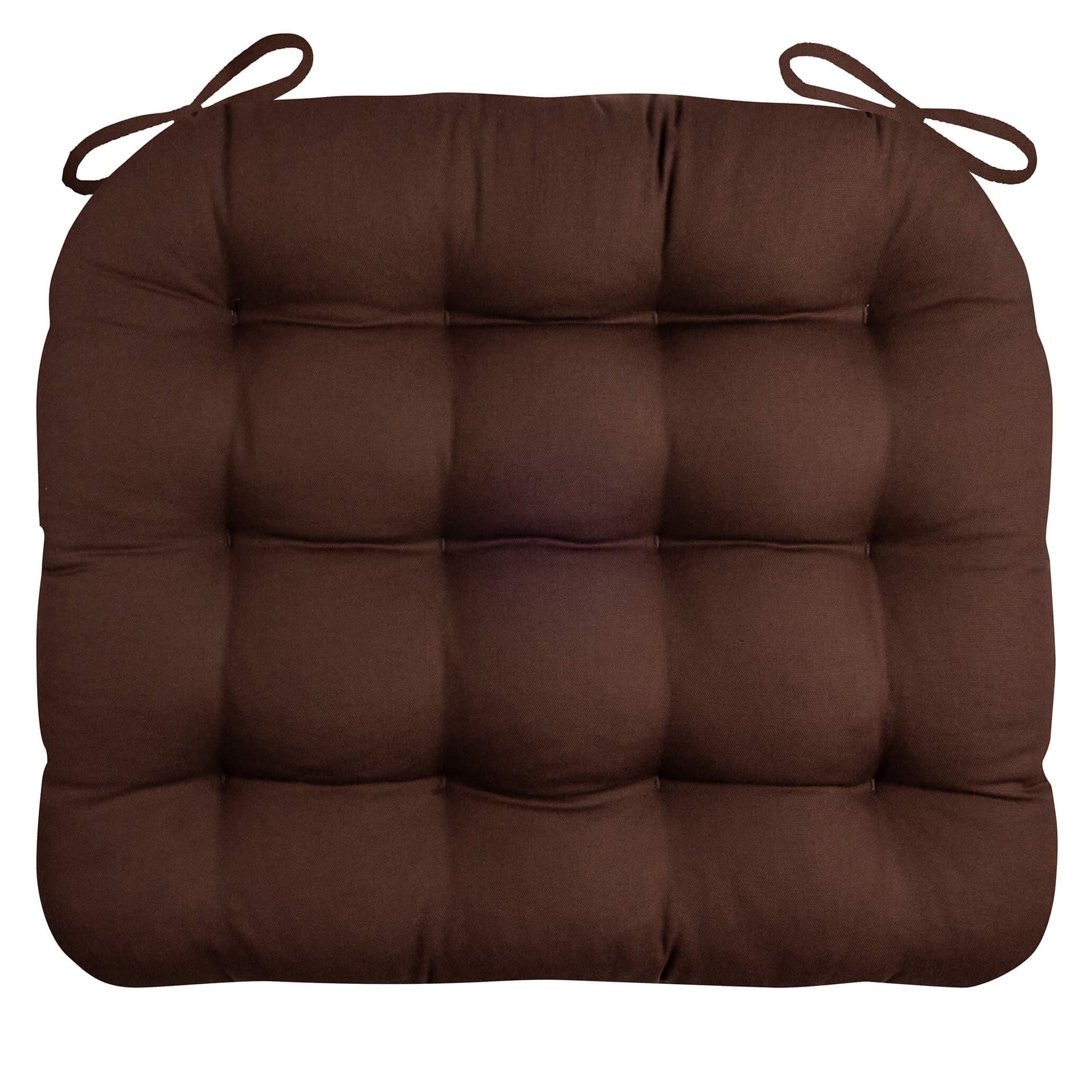 Cotton Duck XXL Rocking Chair Cushion | Barnett Home Decor | Brown