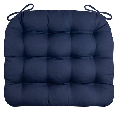 Cotton Duck XXL Rocking Chair Cushion | Barnett Home Decor | Blue
