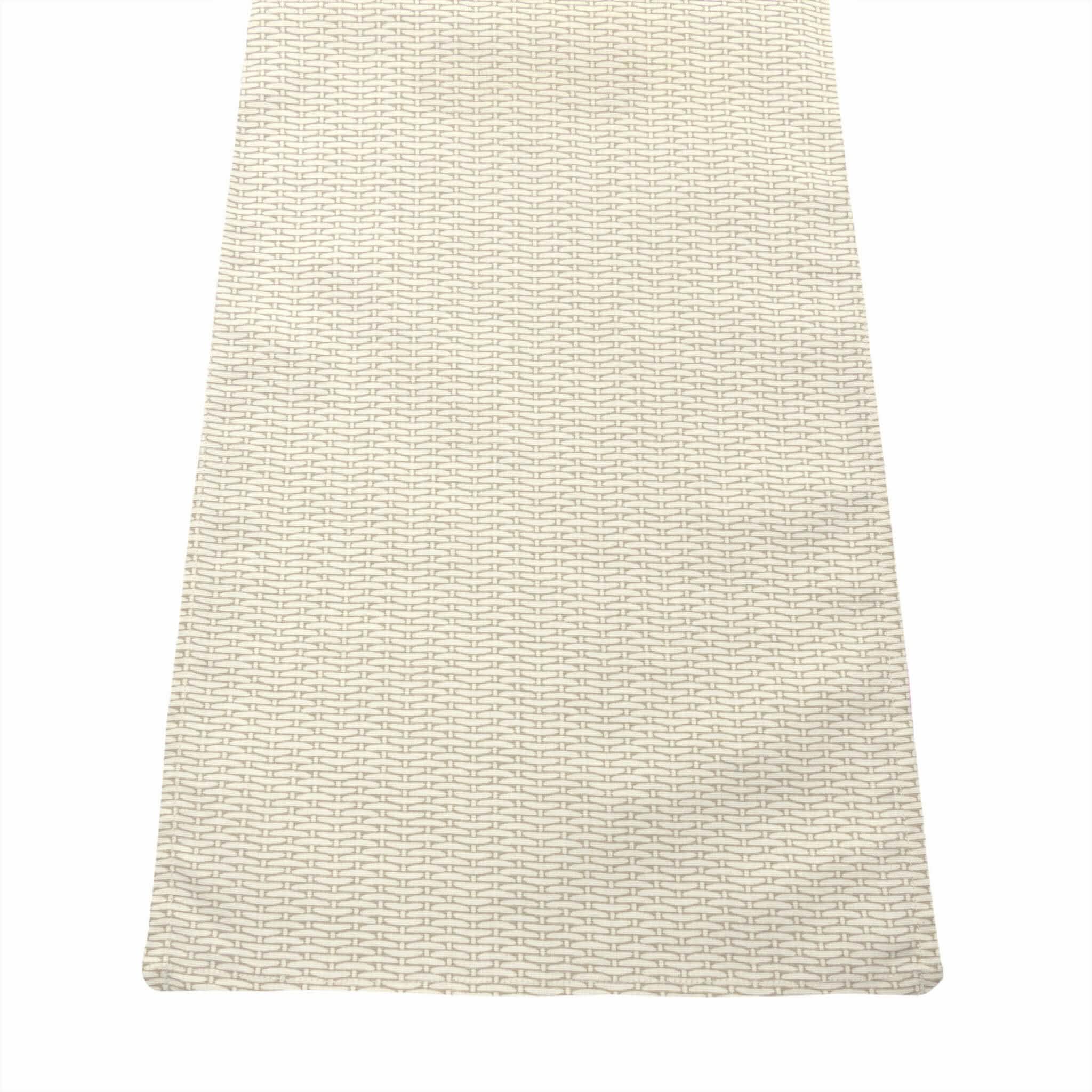 Basketweave Natural 72" Table Runner - Rectangle - Hemmed