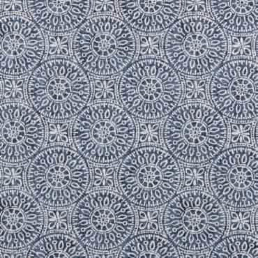 37 Tibet Mandalas Blue 50 Swatch